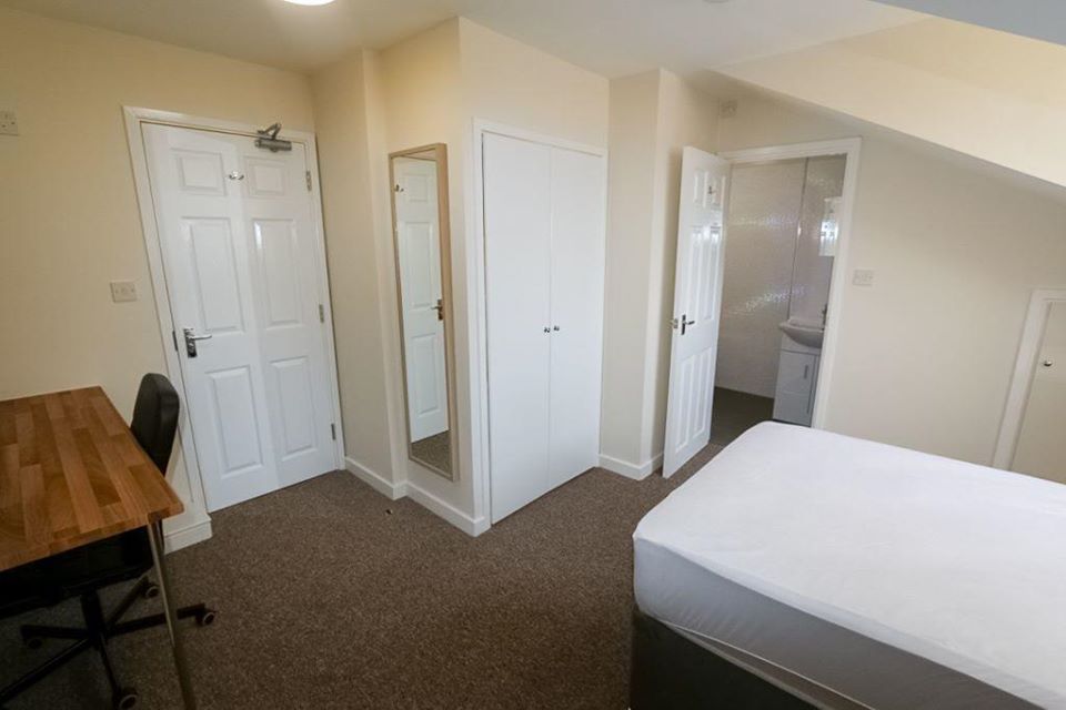 A comfortable supported accommodation bedroom